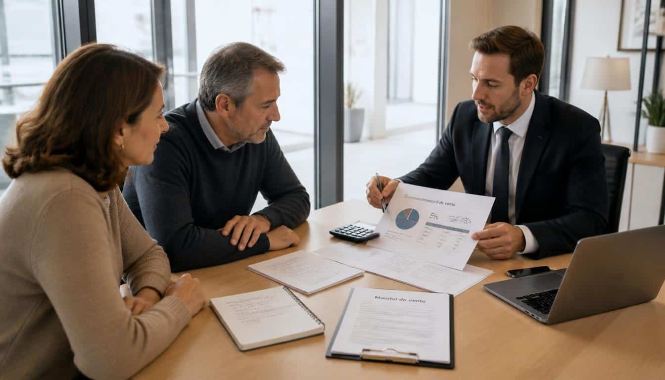 Commission d’un agent immobilier lors d’une vente