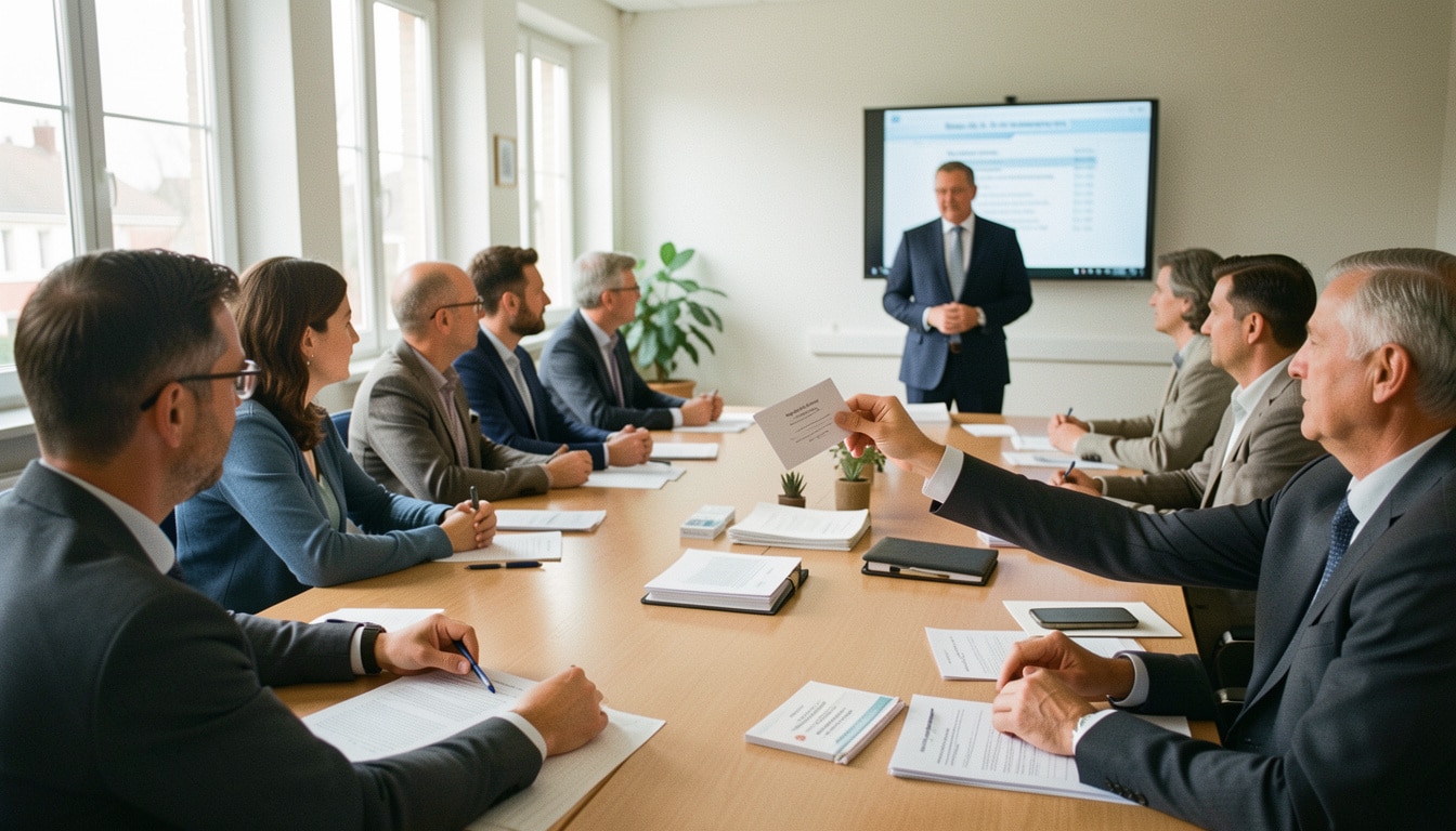 Élection du conseil syndical de copropriété en AG