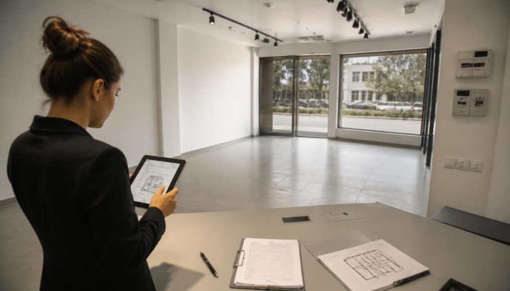 État des lieux d’un local professionnel en PDF