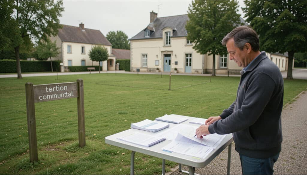 Vente d’un terrain communal à un particulier